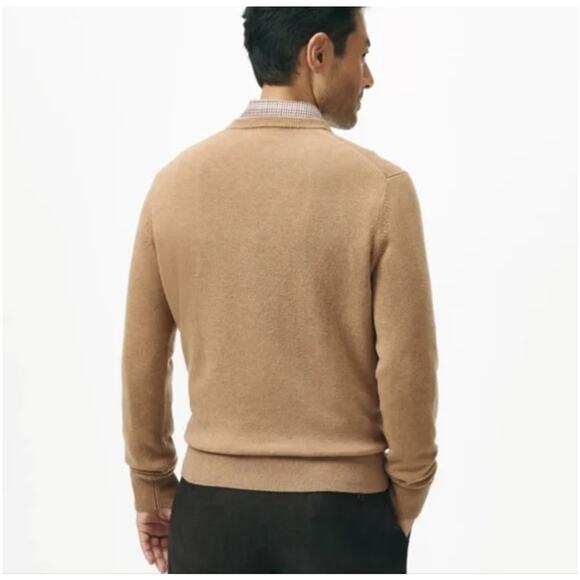 Brooks Brothers 3-Ply Cashmere V-Neck Sweater Men's Preppy Event Business XXL - Picture 2 of 7